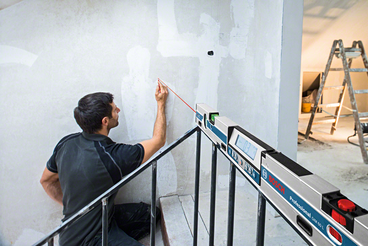 Bosch GIM 60 L Professional  Dijital Eğim Ölçer - Resim 3