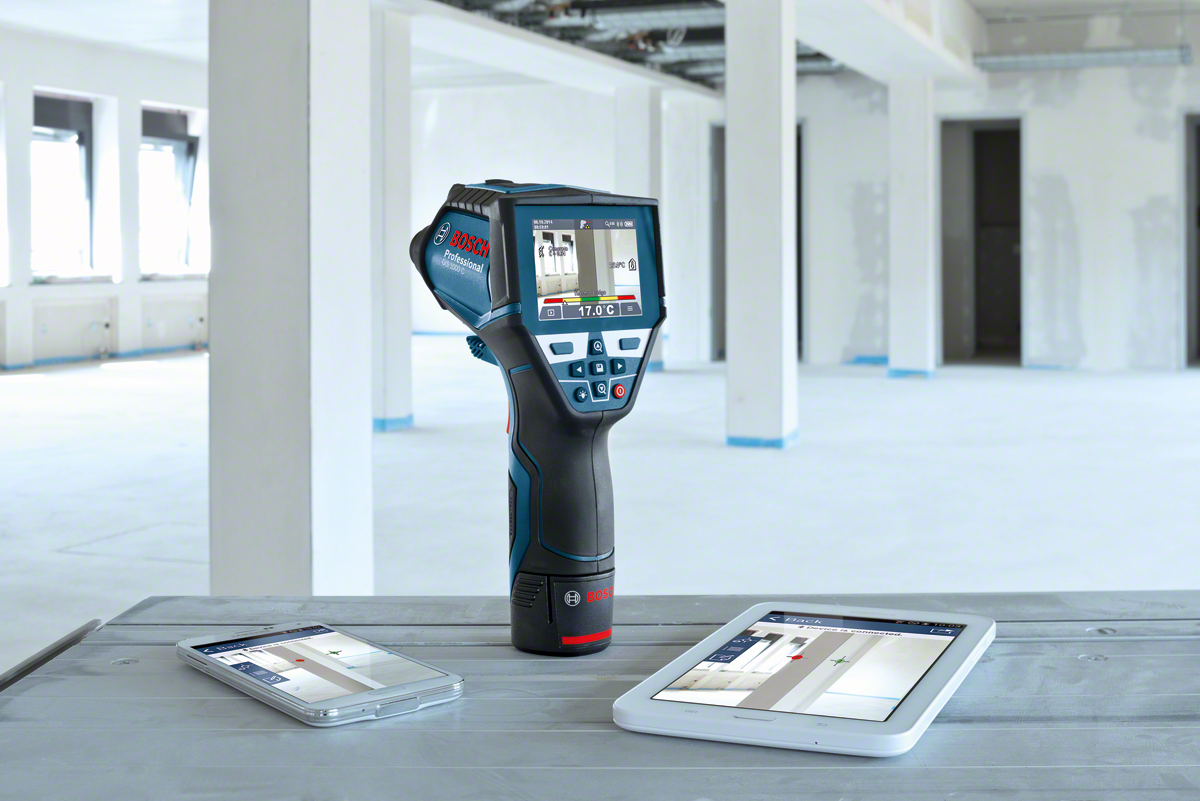 Bosch GIS 1000 C Professional Isı ve Nem Dedektörü - Resim 2