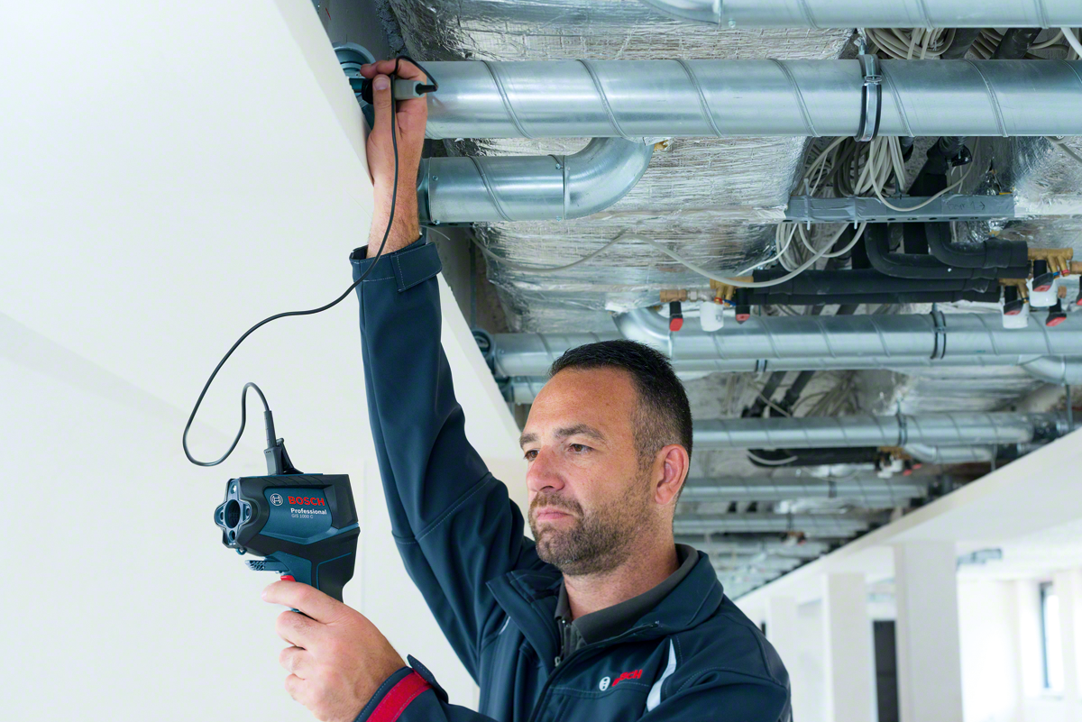 Bosch GIS 1000 C Professional Isı ve Nem Dedektörü - Resim 4