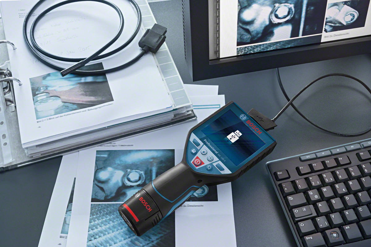Bosch GIC 120 C Professional Denetim Kamerası Dedektörü - Resim 2