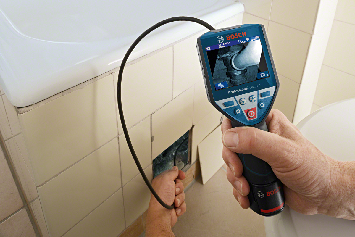 Bosch GIC 120 C Professional Denetim Kamerası Dedektörü - Resim 4