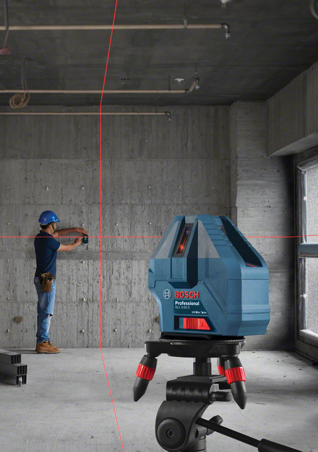 Bosch GLL 5-50 X Çapraz Çizgi Lazeri - Resim 4