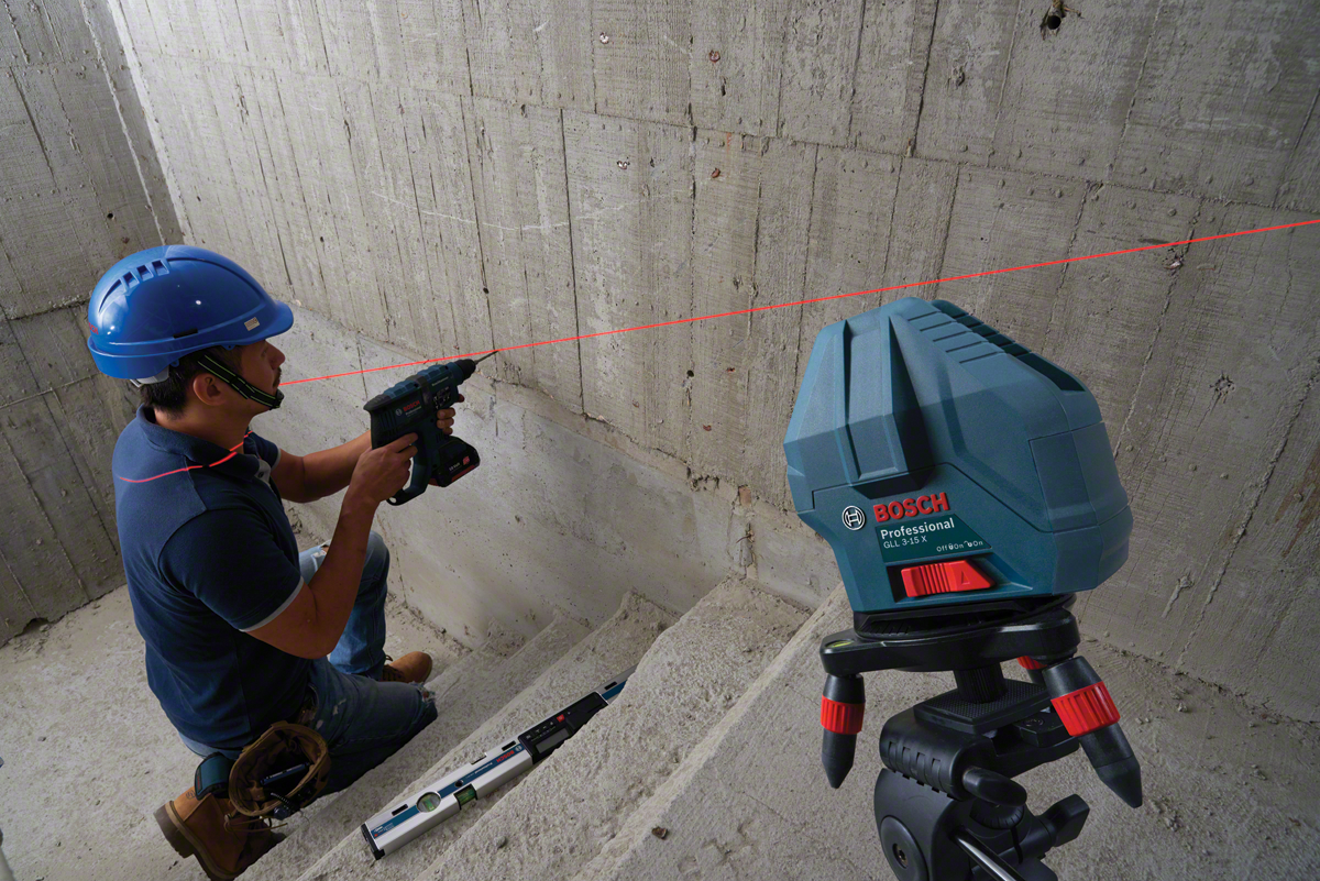 Bosch GLL 3-15 X Professional Çapraz Çizgi Lazeri - Resim 2