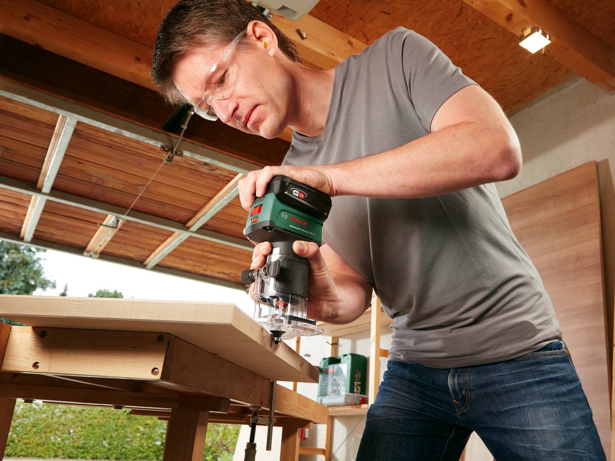 Bosch AdvancedTrimRouter 18V-8 Akülü Freze Makinesi - Resim 2