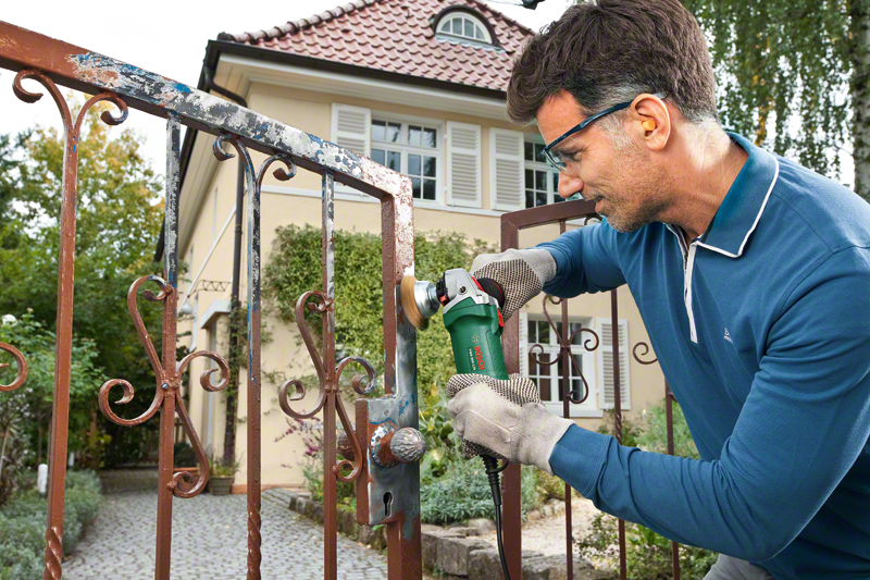 Bosch PWS 850-125 Avuç Taşlama Makinesi 850W, Disk Çapı 125 mm + System Box - Resim 2