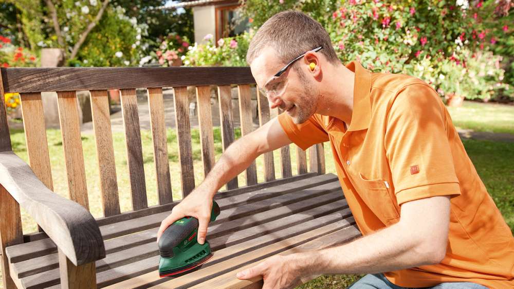 Bosch EasySander 12 Tek Akülü Multi Zımpara Makinesi (1 x 2,0 Ah) - Resim 3