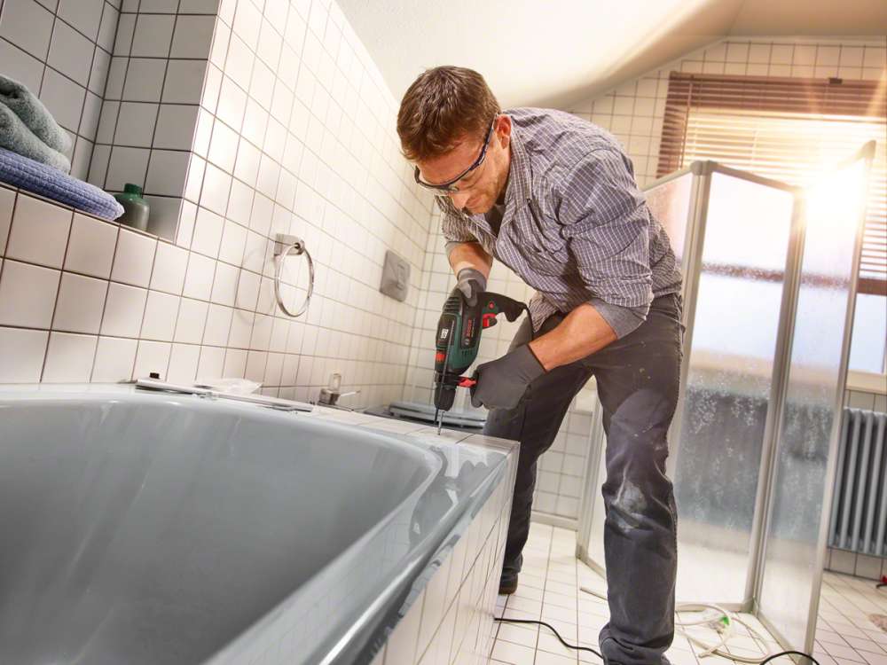 Bosch UniversalImpact 800 Darbeli Matkap Makinesi + 19 Parça Set - Resim 4