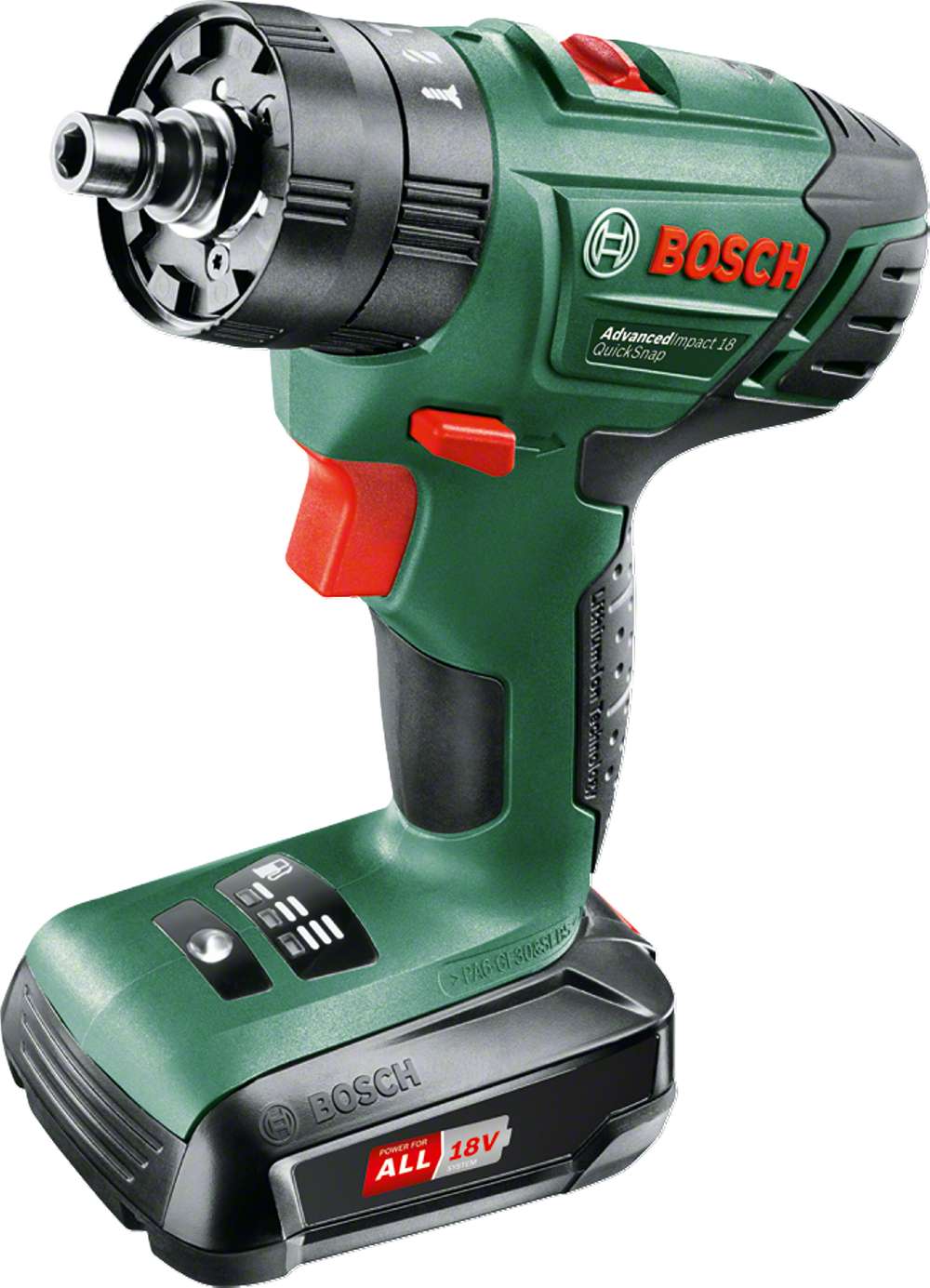 Bosch AdvancedImpact 18 Çift Akülü Darbeli Delme Vidalama Makinesi (2 x 1,5 Ah) + 3 Adaptör - Resim 2