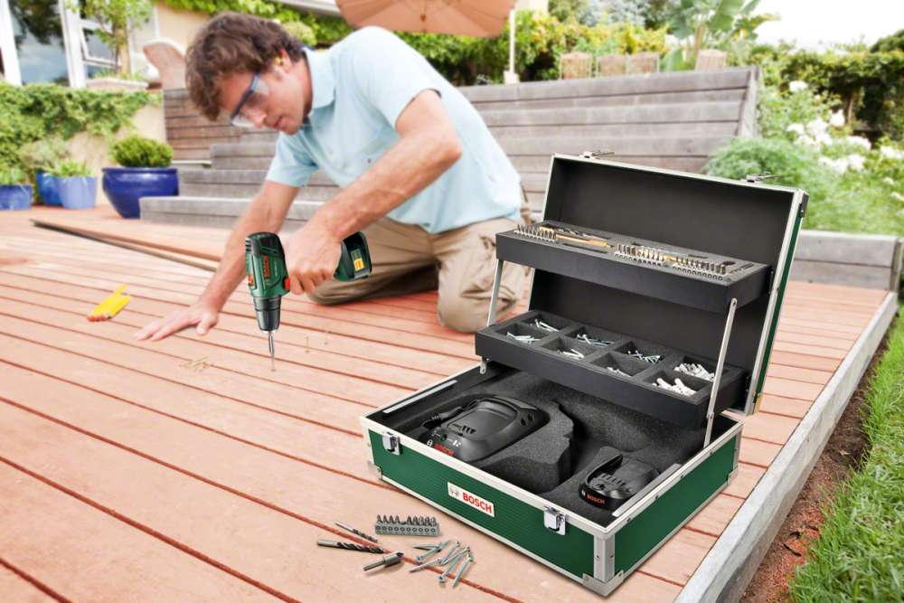 Bosch PSR 1800 LI-2 Akülü Delme-Vidalama Makinesi+ Systembox + 241 Parça Set - Resim 4