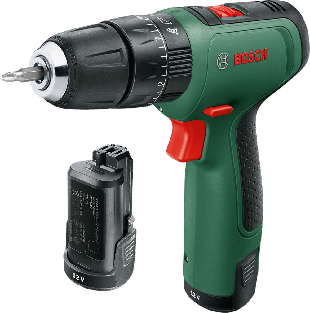 Bosch EasyImpact 1200 Akülü Darbeli Delme Vidalama Makinesi + GAL 1210 CV + AC kit (Çift Akülü) - Resim 2
