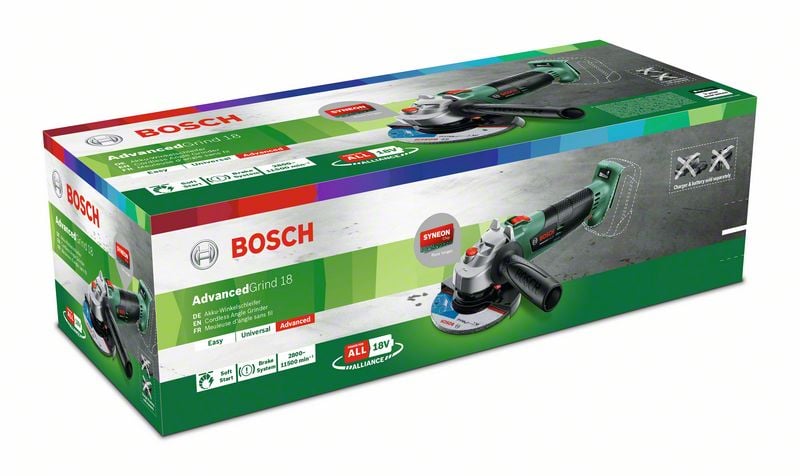 Bosch AdvancedGrind 18 Akülü Avuç Taşlama Makinesi Solo - Resim 3