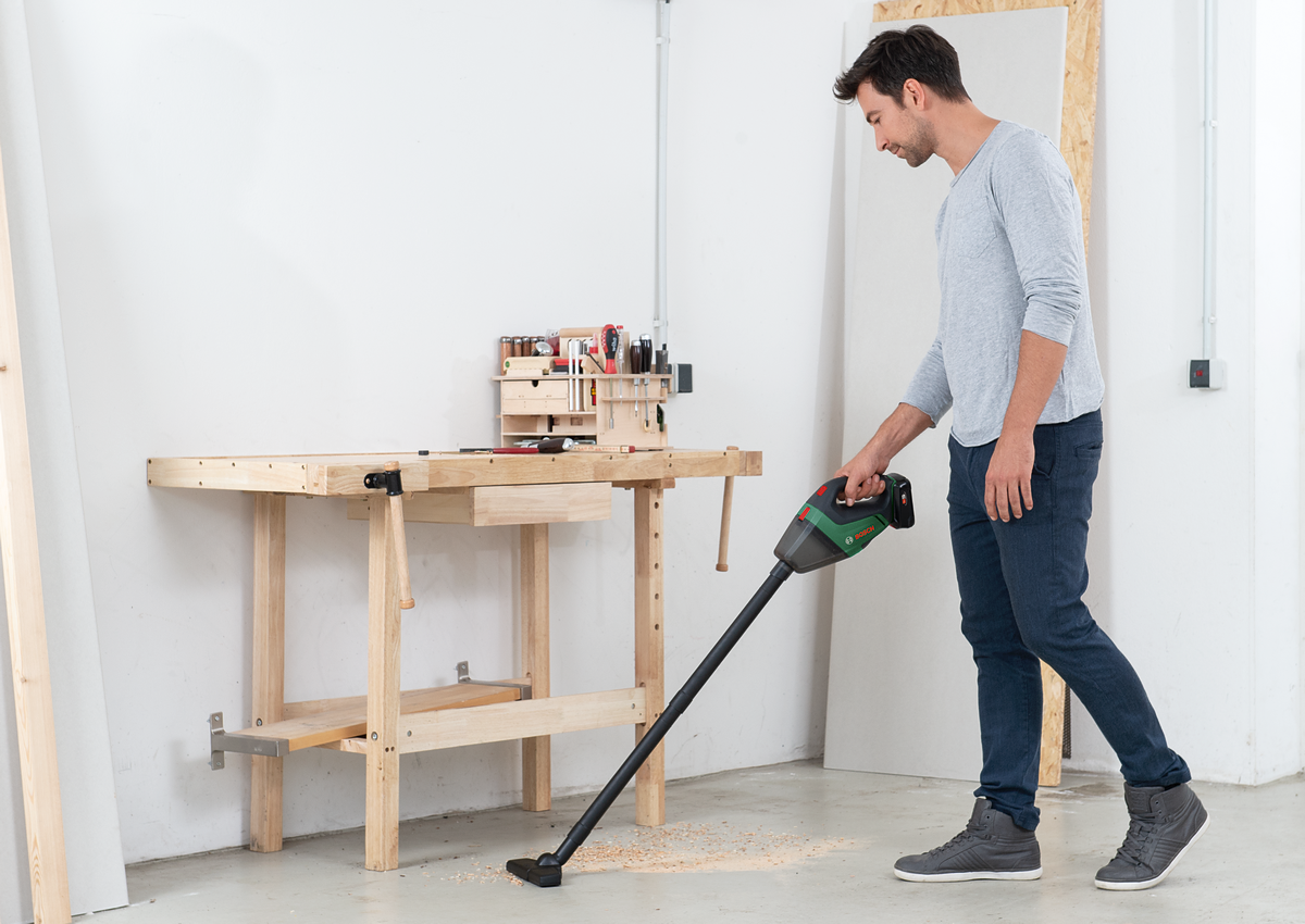Bosch UniversalVac 18 Tek Akülü Süpürge (1 x 2,5Ah) - Resim 4