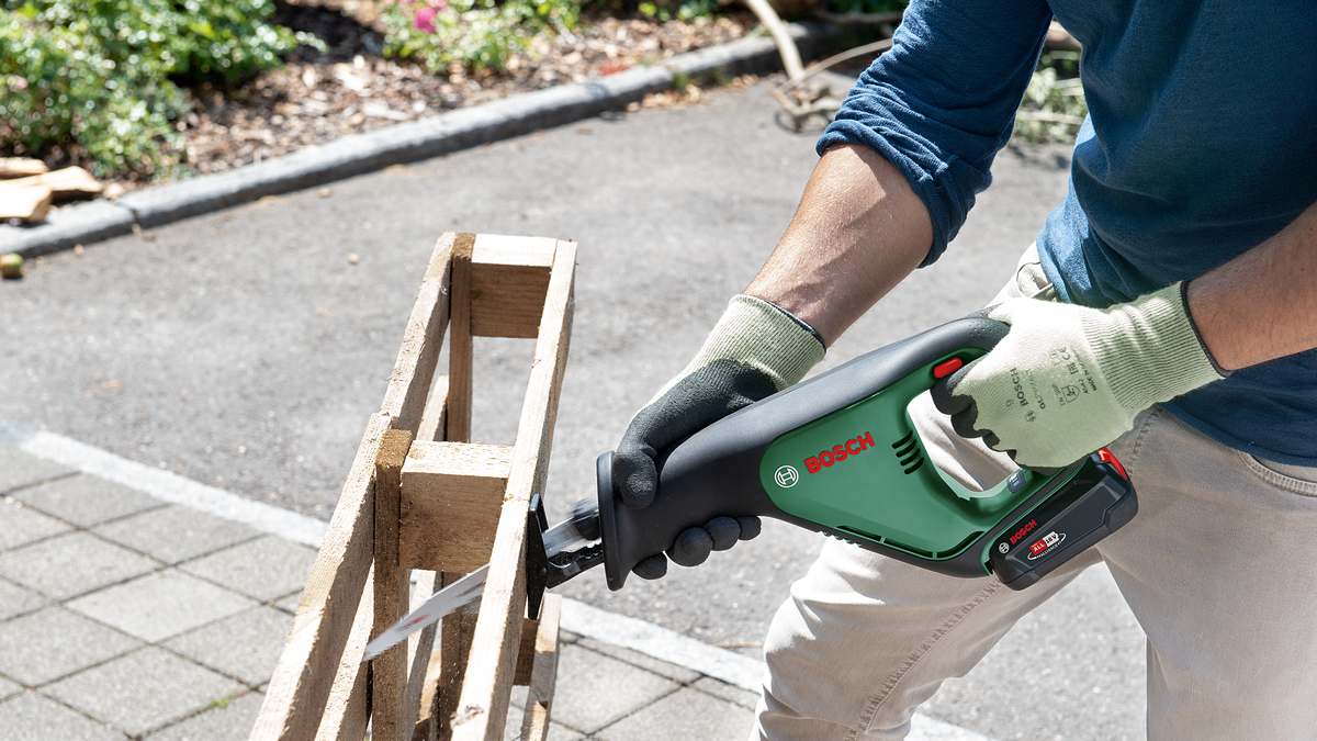 Bosch AdvancedRecip 18 Tek Akülü Tilki Kuyruğu Testere (1 x 2.5 Ah) - Resim 3