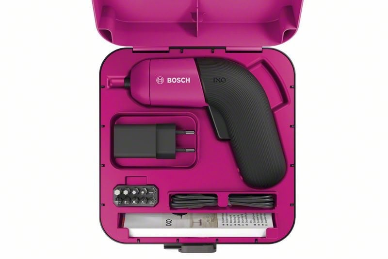 Bosch IXO VI (Pembe) Akülü Vidalama Makinesi - Resim 2