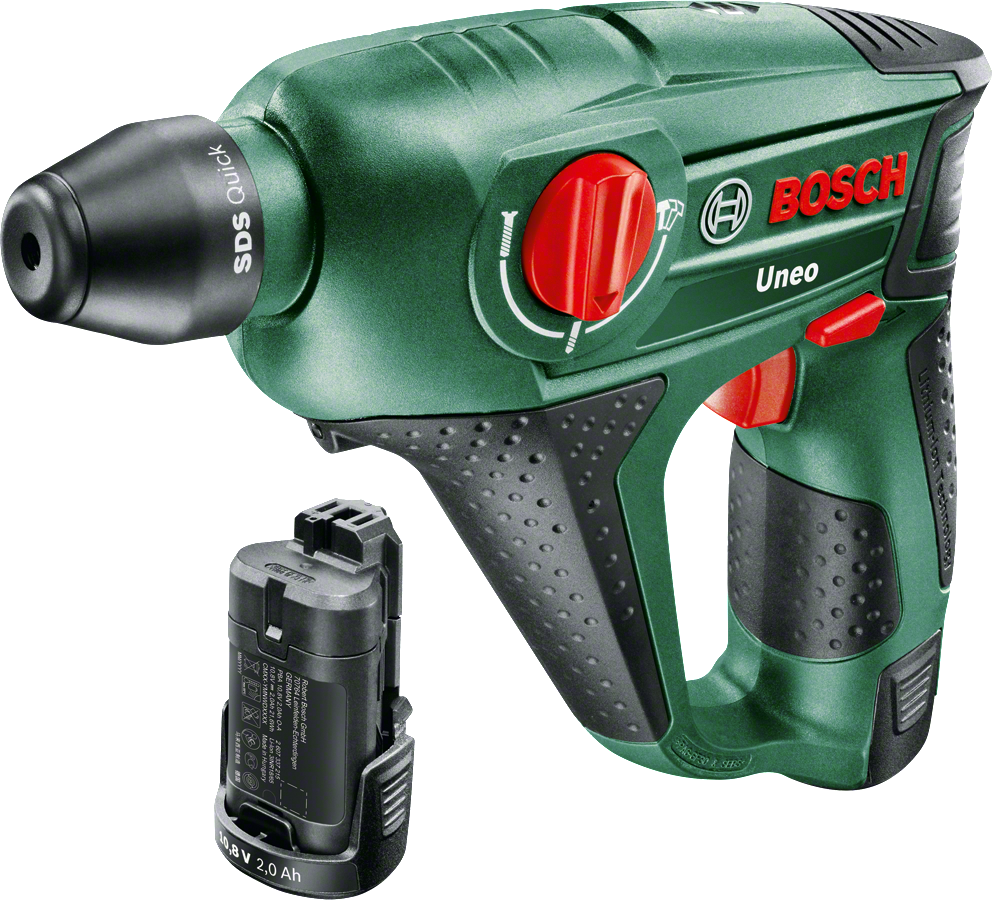 Bosch UNEO 12 LI Çift Akülü Kırıcı Delici (2 x 2,0 Ah) - Resim 3