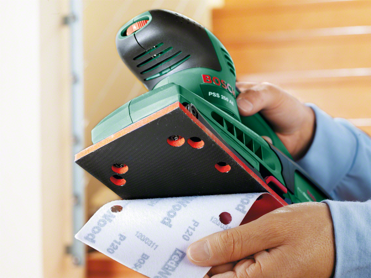 Bosch PSS 250 AE Titreşimli Zımpara - Resim 3