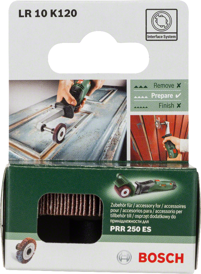 Bosch PRR 250 ES Yaprak Rulo Zımpara Aksesuarı - Resim 4