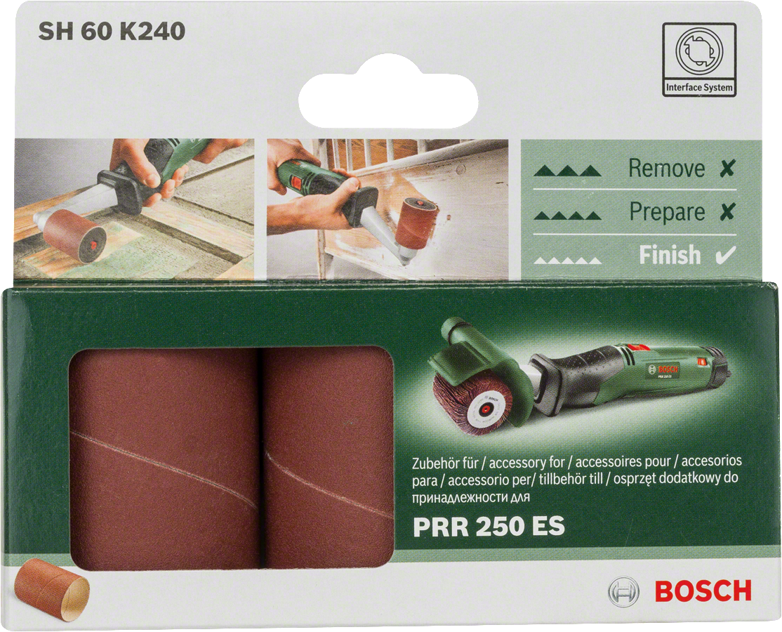 Bosch PRR 250 ES Rulo Zımpara Aksesuarı - Resim 4