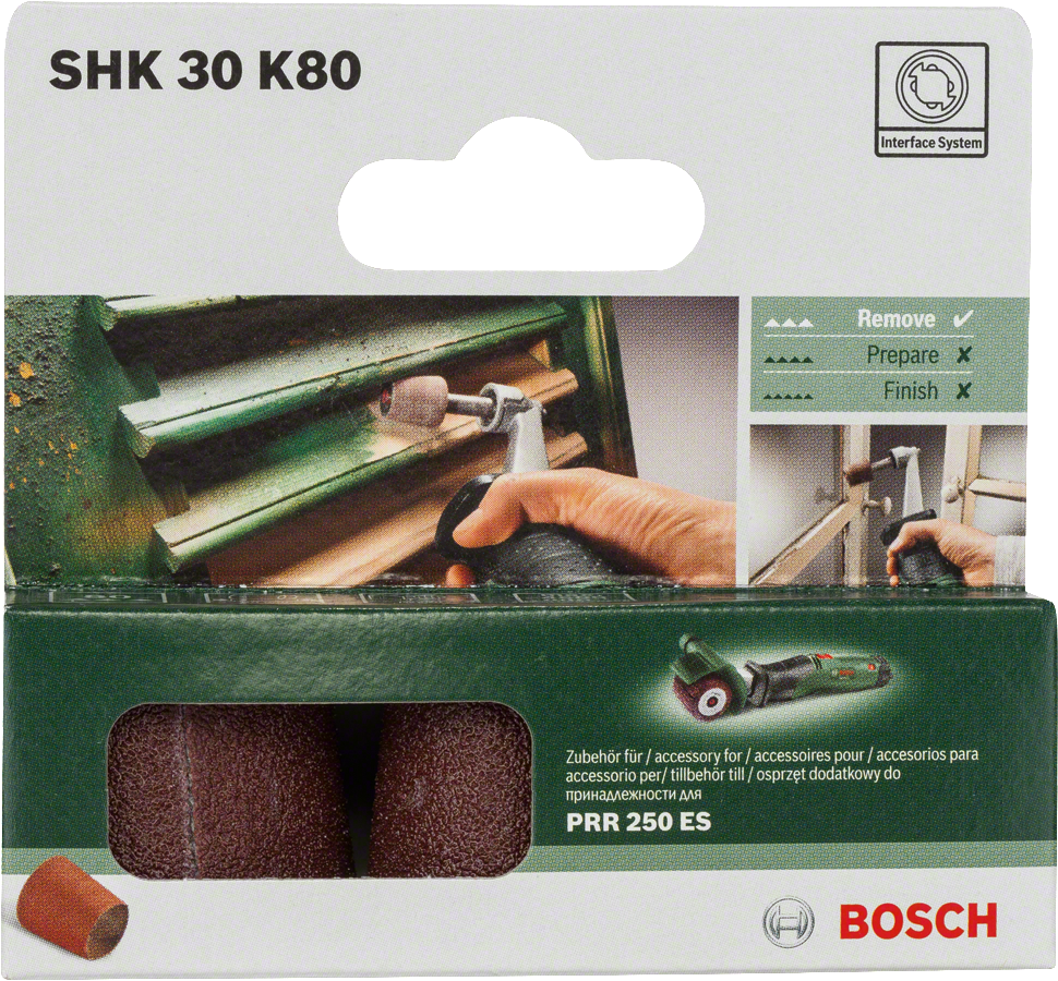 Bosch PRR 250 ES Konik Rulo Zımpara Aksesuarı - Resim 4