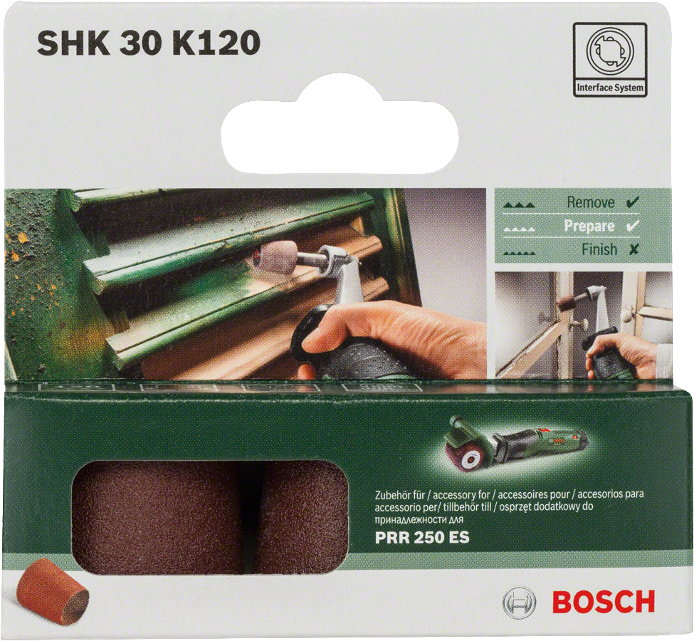 Bosch PRR 250 ES Konik Rulo Zımpara Aksesuarı - Resim 4