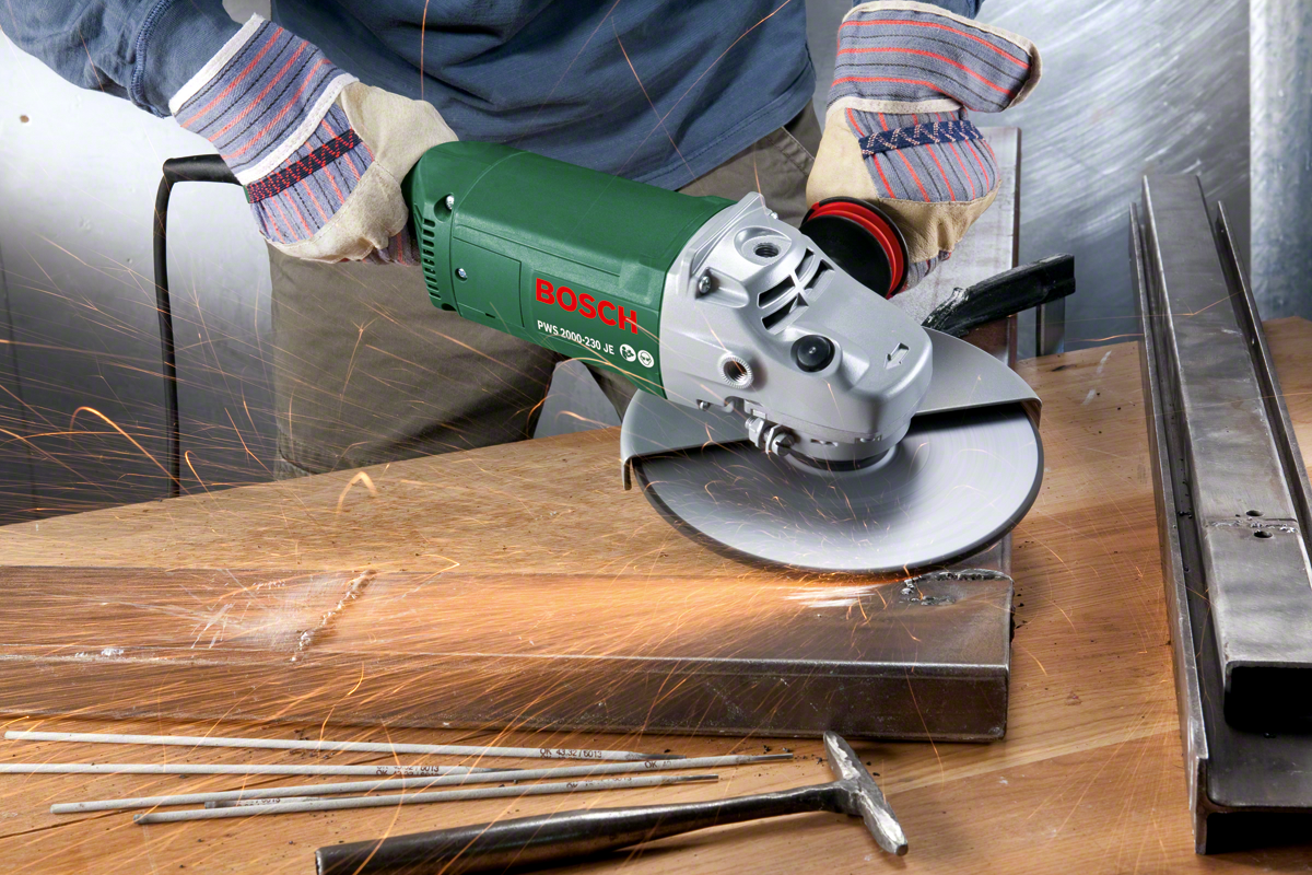 Bosch PWS 2000-230 JE Büyük Taşlama Makinesi - Resim 4