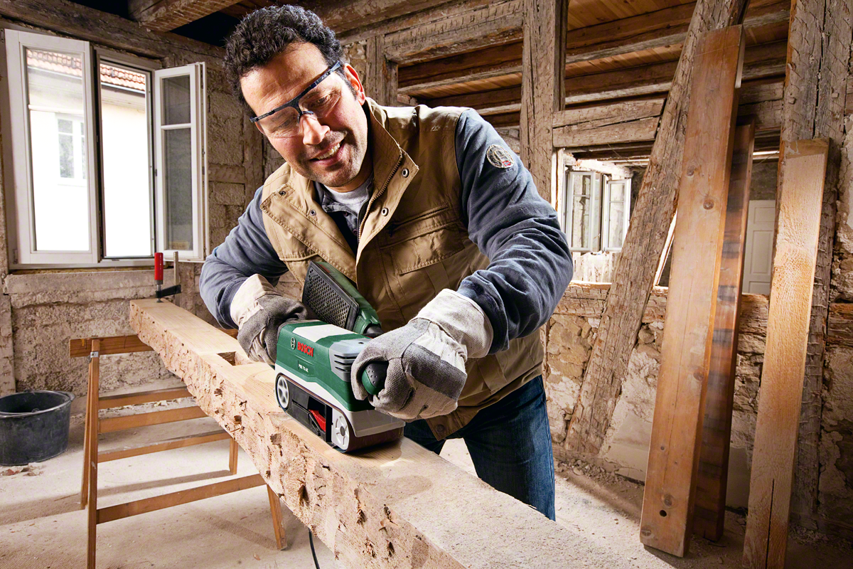 Bosch PBS 75 AE Bant Zımpara - Resim 2