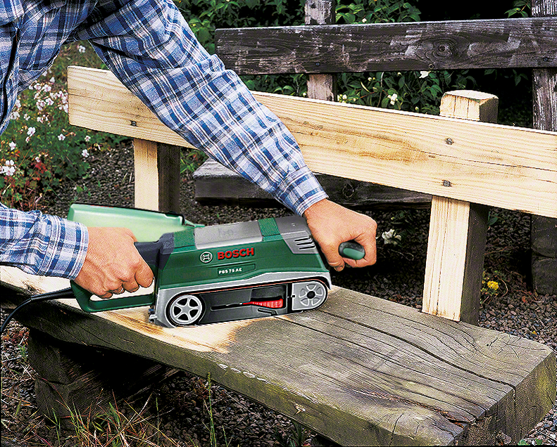 Bosch PBS 75 AE Bant Zımpara - Resim 3