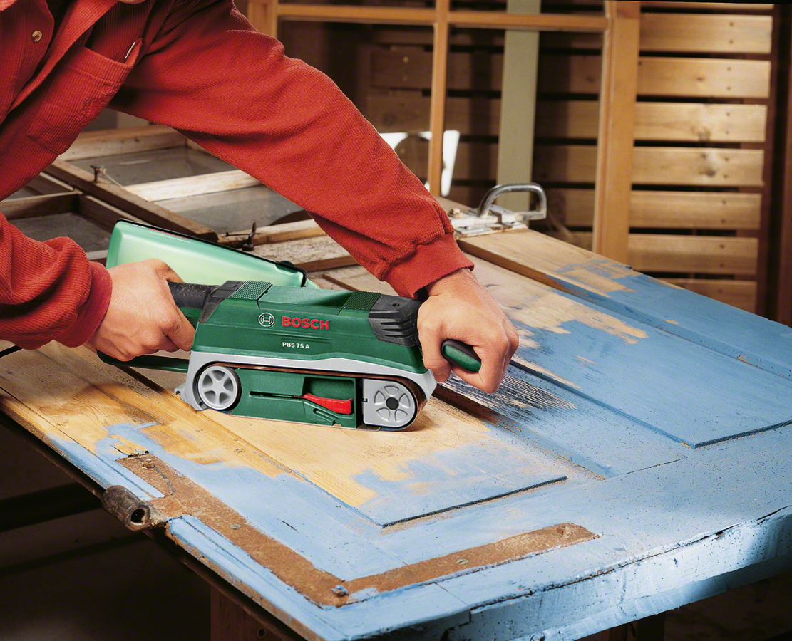 Bosch PBS 75 A Bant Zımpara - Resim 2