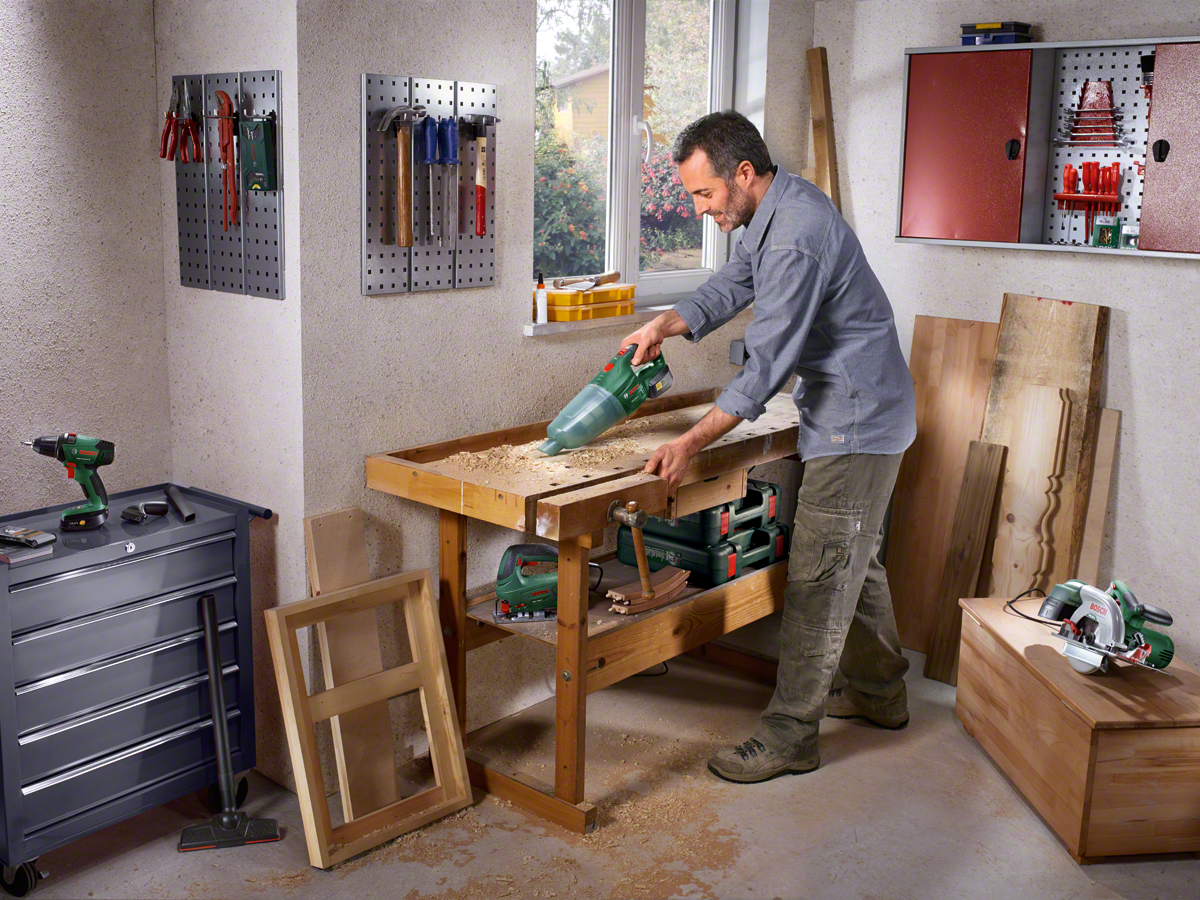Bosch PAS 18 LI 2,5 Ah Akülü El Süpürgesi (Baretool) - Resim 2