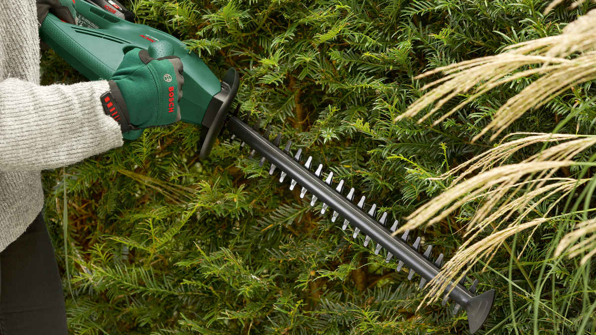 Bosch EasyHedgeCut 18-45 (Klasik Yeşil) Akülü Çit Kesme Makinesi - Resim 3