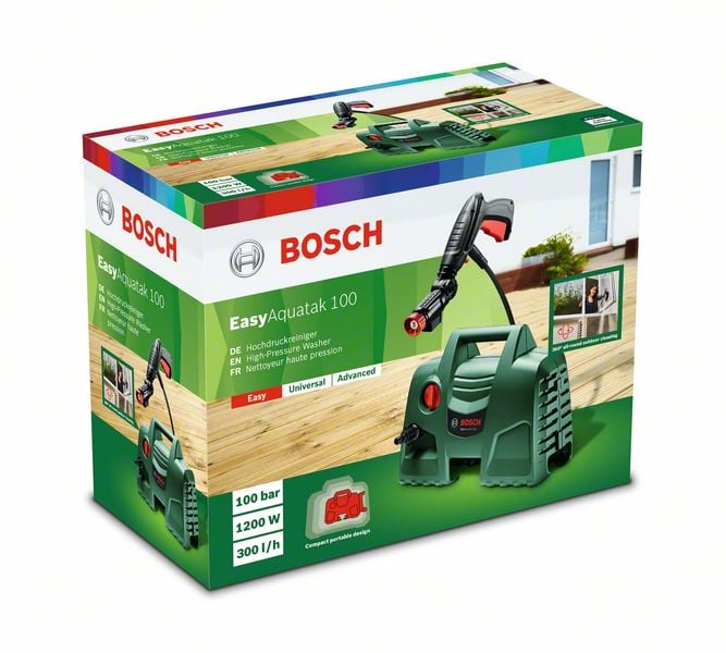 Bosch EasyAquatak 100 Yüksek Basınçlı Yıkama Makinesi - Resim 5